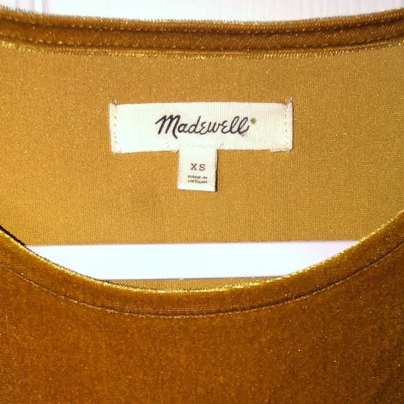 Madewell Velvet Butterfly Top - Picture 6 of 7